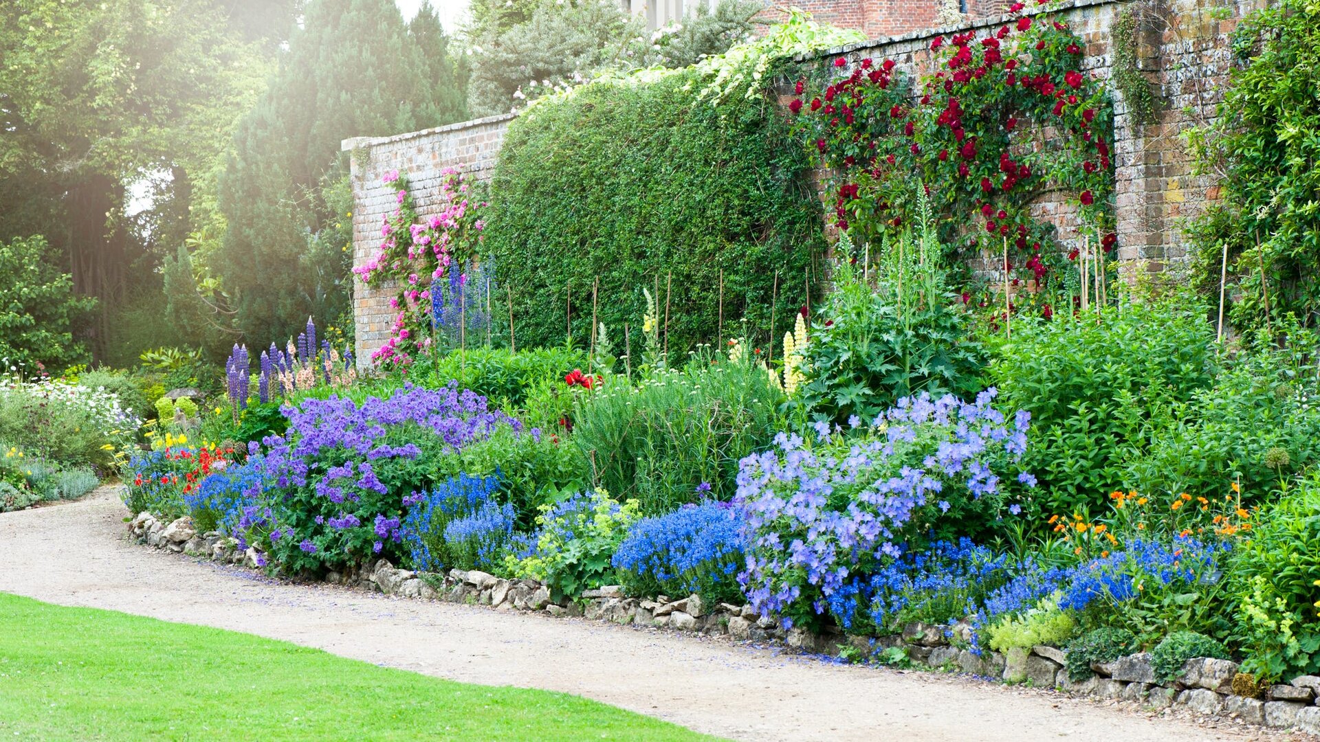 Beautiful landscaped garden by D-Mac Landscapes